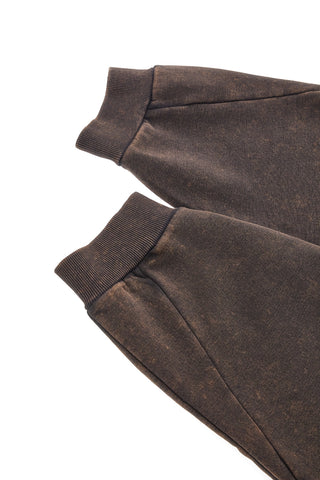 Rjave jogger hlače z vintage učinkom, notranjost topla in mehka Boardman PT-M-P-8053