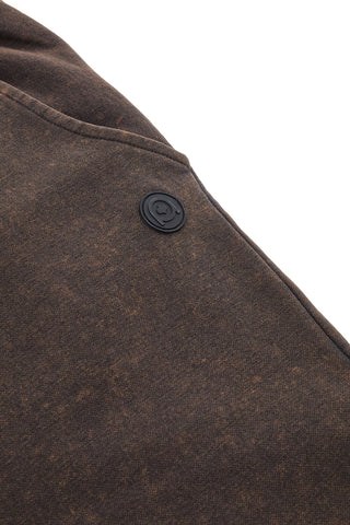Rjave jogger hlače z vintage učinkom, notranjost topla in mehka Boardman PT-M-P-8053