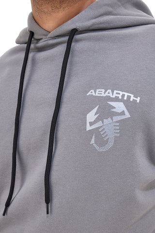 Siva kapuco s kapuco in logotipom Abarth AH025CP na sprednji strani