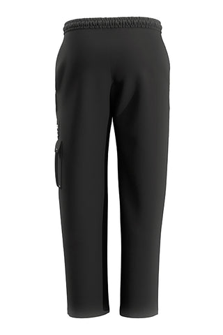 Črne bombažne hlače s logotipom Joma Urban Streetlong Pants