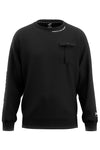 Črna majica z žepom na sprednji strani in okroglim izrezom Joma Urban Street Sweatshirt