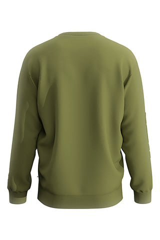 Zelena majica z žepom na sprednji strani in okroglim izrezom Joma Urban Street Sweatshirt