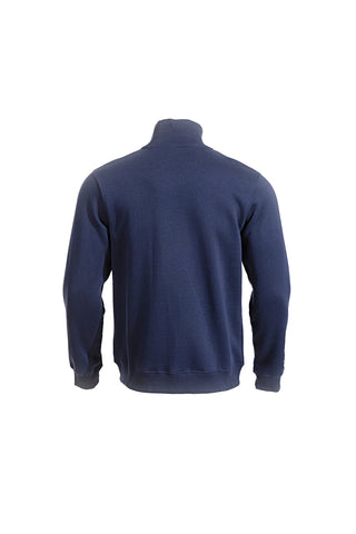 Modra majica z zadrgo in velikim logotipom na sprednji strani Joma Urban Street Full Zip Sweatshirt