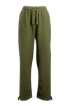 Zelene hlače s snopom in reliefnim logotipom Joma Step Long Pants