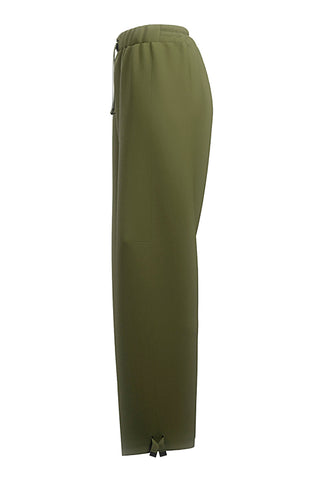 Zelene hlače s snopom in reliefnim logotipom Joma Step Long Pants