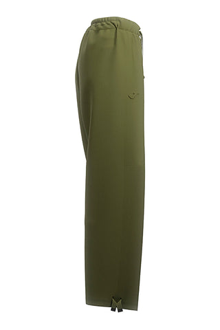 Zelene hlače s snopom in reliefnim logotipom Joma Step Long Pants