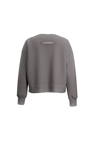 Siva majica z žepom na sprednji strani in tehničnimi podrobnostmi Joma Step Sweatshirt Gray