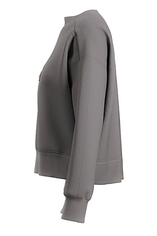 Siva majica z žepom na sprednji strani in tehničnimi podrobnostmi Joma Step Sweatshirt Gray