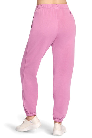 Roza hlače z notranjo toplim flisom Skechers PT238