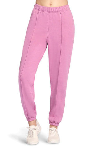Roza hlače z notranjo toplim flisom Skechers PT238
