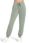 Hlače jogger v barvi sivke iz tkanine skechweave elevate Skechers PT149