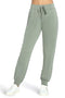 Hlače jogger v barvi sivke iz tkanine skechweave elevate Skechers PT149