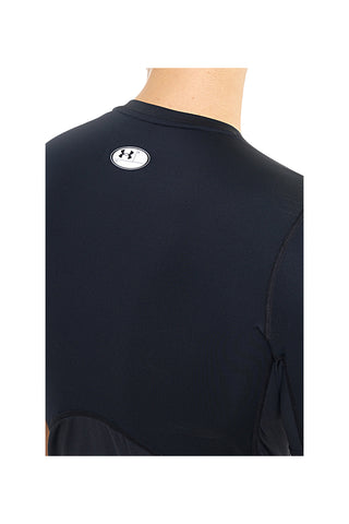 Črna tehnična majica z kratkimi rokavi Under Armour UA HEATGEAR ARMOUR COMP SS za moške | Pittarello