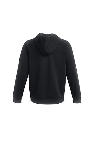 Črna flisasta majica z zadrgo in kapuco Under Armour RIVAL FLEECE FZ HOODIE