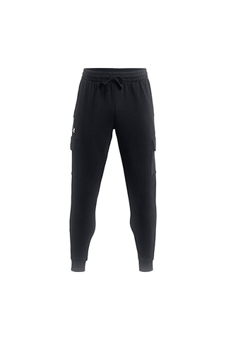 Črne jogger hlače iz flisa z žepi Under Armour RIVAL FLEECE CARGO JOGGER