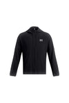 Lahka črna jakna s kapuco Under Armour VIBE WOVEN JACKET