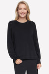 Črn pulover Skechers Cozy Luxe Crewneck