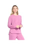 Skechers Cozy Luxe Crewneck Roza pulover
