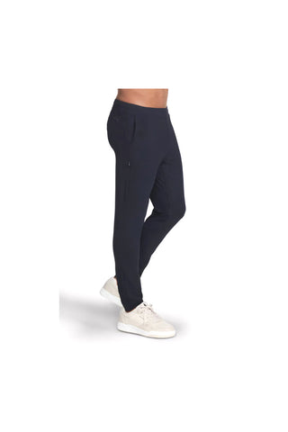 Črne hlače z vrvico Skechers Slip-ins Pant Recharge Classic