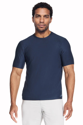 Modra zračna majica Skechers GO DRI All Day Tee