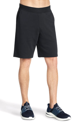 Črne kratke hlače z vrvico Skechers Explorer 9 Inch Short