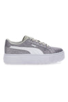 Superge Flatform Karmen Glitz Srebrni Glitter
