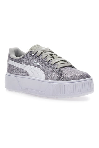 Superge Flatform Karmen Glitz Srebrni Glitter