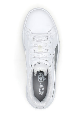 Superge z ravno platformo Puma Karmen Space Metallics Bele