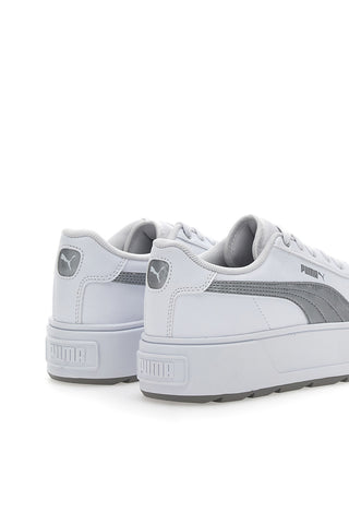 Superge z ravno platformo Puma Karmen Space Metallics Bele