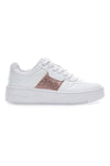 Superge Champion Rebound Platform Sparkle Bele