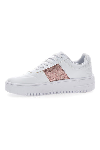 Superge Champion Rebound Platform Sparkle Bele