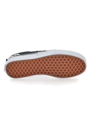 Črni in beli slip-on superge Vans Asher