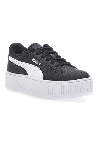Superge Flatform Karmen Glitz Jr Črne Glitter