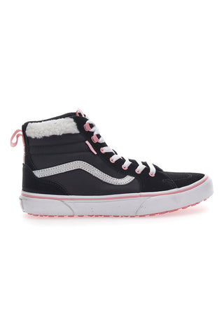 Črni in roza superge Mid-Cut Vans Filmore Hi Vansguard