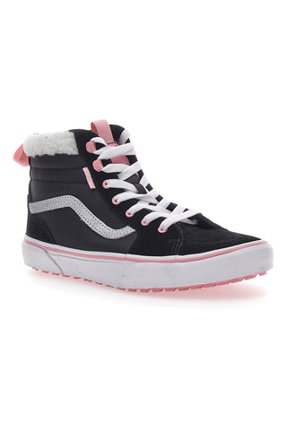 Črni in roza superge Mid-Cut Vans Filmore Hi Vansguard