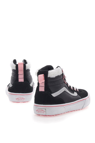 Črni in roza superge Mid-Cut Vans Filmore Hi Vansguard