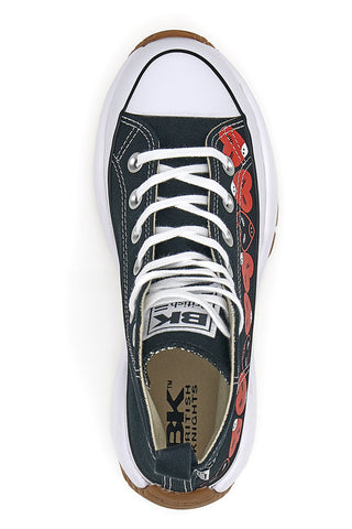 Superge Mid-Cut British Knights Kaya Mid Fly Črne