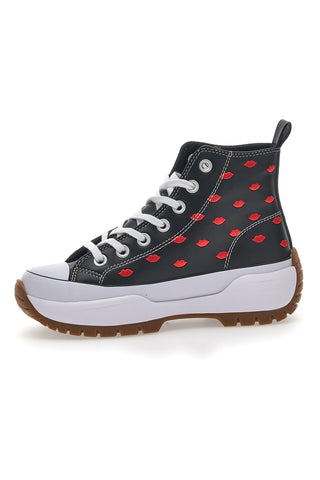 Superge Platform British Knights Kaya Mid Fly Črne