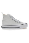 Sneakers Mid-Cut British Knights Kaya Platform Bele