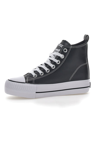 Črne superge British Knights Kaya Platform Mid-Cut