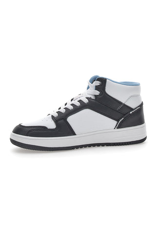 Sneakers Mid Cut Champion Rebound 2.0 Mid belo-črni
