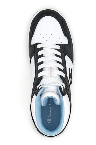 Sneakers Mid Cut Champion Rebound 2.0 Mid belo-črni