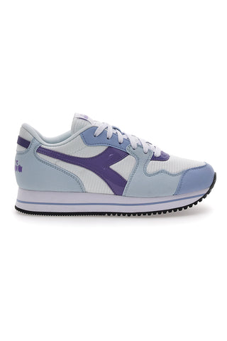 Bele in modre ženske superge s platformo Diadora Skyler Platform