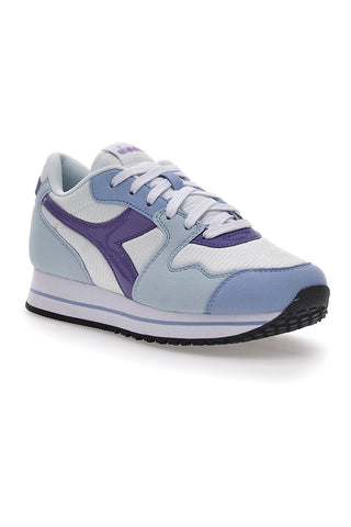 Bele in modre ženske superge s platformo Diadora Skyler Platform