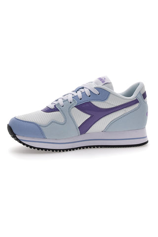 Bele in modre ženske superge s platformo Diadora Skyler Platform