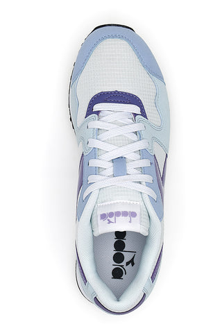 Bele in modre ženske superge s platformo Diadora Skyler Platform