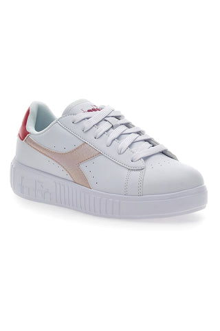 Bele superge z vezalkami Diadora Game Step GS Glazed