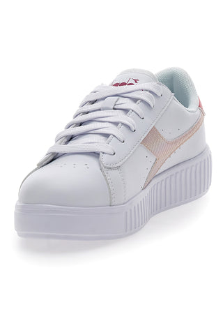 Bele superge z vezalkami Diadora Game Step GS Glazed