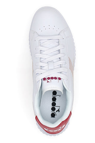 Bele superge z vezalkami Diadora Game Step GS Glazed