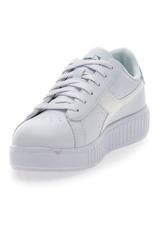 Bele superge z vezalkami Diadora Game Step GS Glazed